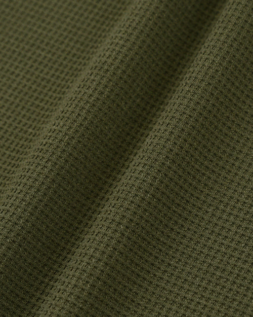 THERMAL STRETCH L/S MOCK NECK TEE