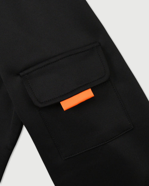WM BACK FRAME LOGO L/S MOCKNECK