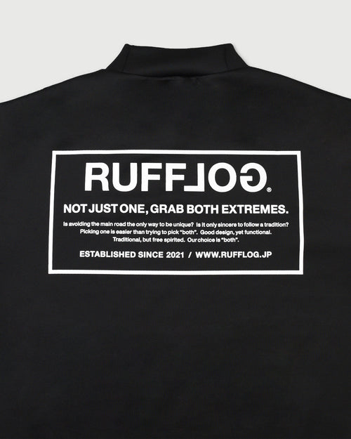 BACK FRAME LOGO L/S MOCKNECK
