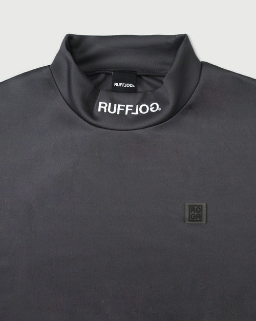 WM BACK FRAME LOGO L/S MOCKNECK