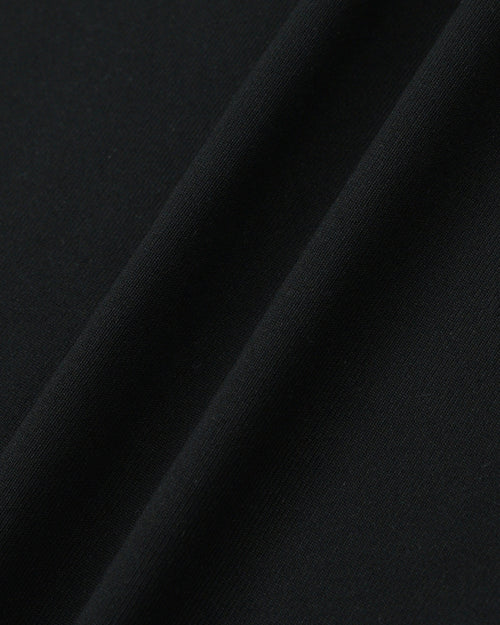 BACK LOGO SIDE POCKET RAGLAN L/S MOCKNECK