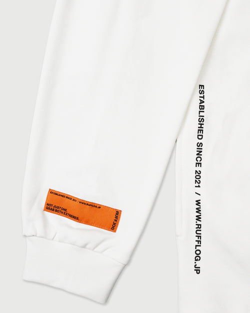 BACK LOGO SIDE POCKET RAGLAN L/S MOCKNECK