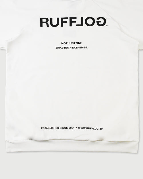 BACK LOGO SIDE POCKET RAGLAN L/S MOCKNECK