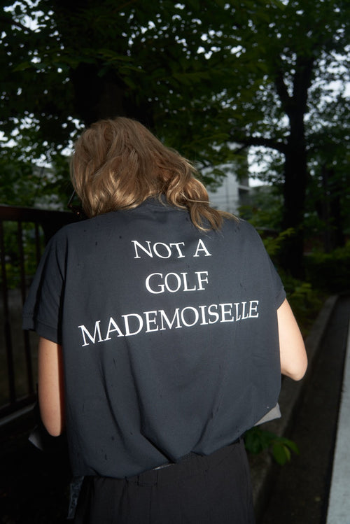 SHELTECH×Cph/Golf #DIGNIFIED LOGO HALF SLEEVE TEE