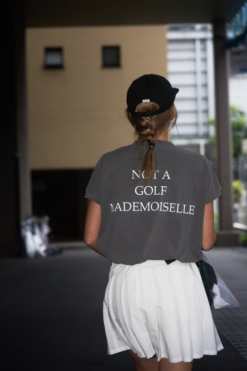 SHELTECH×Cph/Golf #DIGNIFIED LOGO HALF SLEEVE TEE