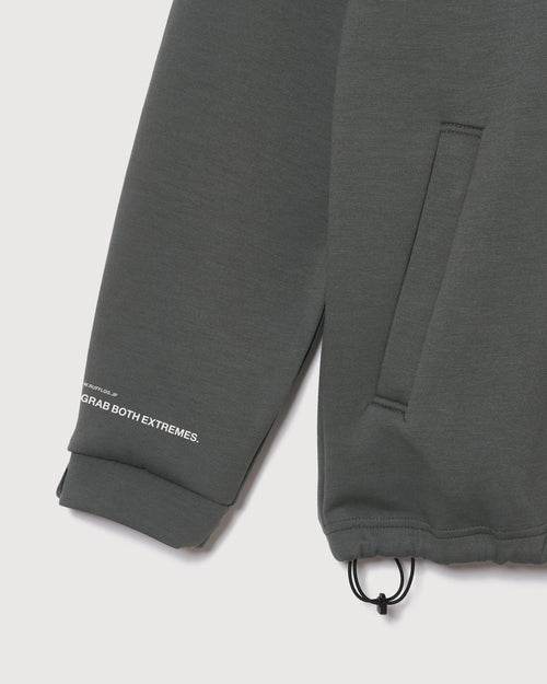 ZIP HOODIE JACKET BLACK