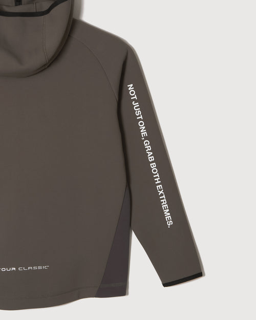 TC BICOLOR STRETCH HOODIE JACKET