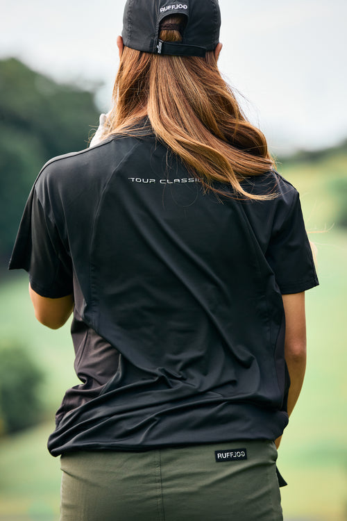 WM TOUR CLASSIC SIDE MESH MOCK S/S SHIRTS