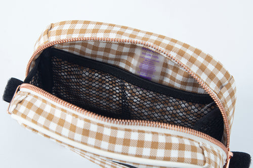 Gingham Check BELTBAG