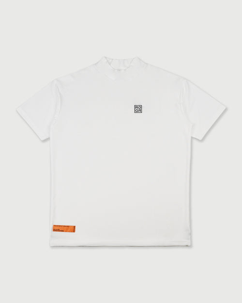 WM BACKLINE COLLECTIVE  MOCK NECK TEE