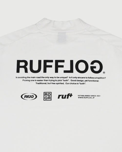 WM BACKLINE COLLECTIVE  MOCK NECK TEE