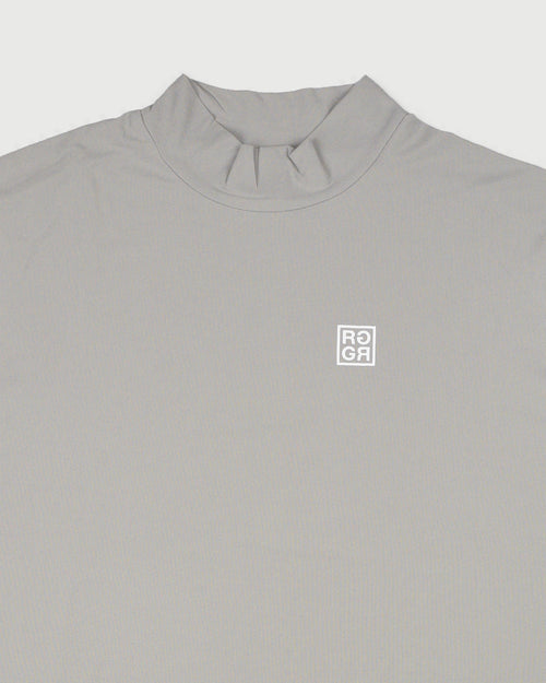 BACKLINE COLLECTIVE  MOCK NECK TEE