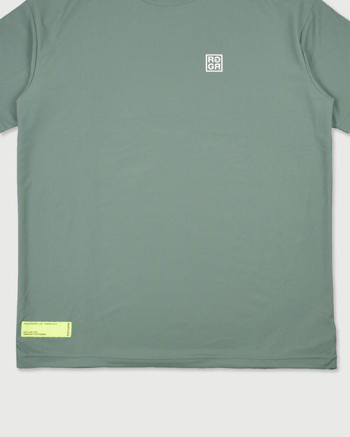 BACKLINE COLLECTIVE  MOCK NECK TEE