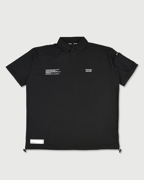 BEHIND SQUARE RG LOGO POLO SHIRTS