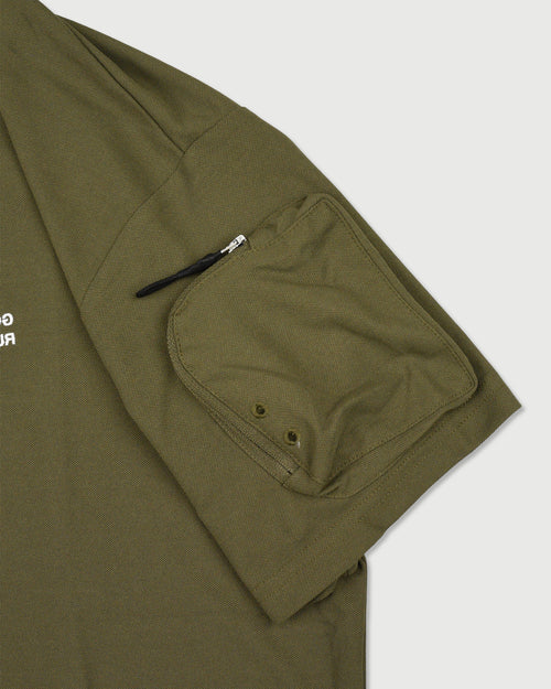 BEHIND SQUARE RG LOGO POLO SHIRTS