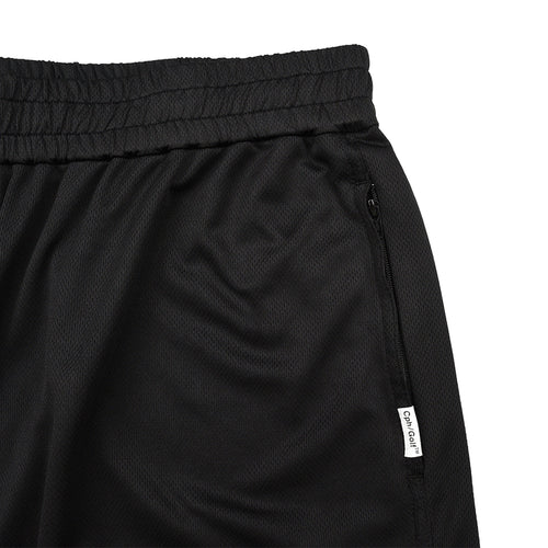 #SLASH LOGO MESH SHORTS