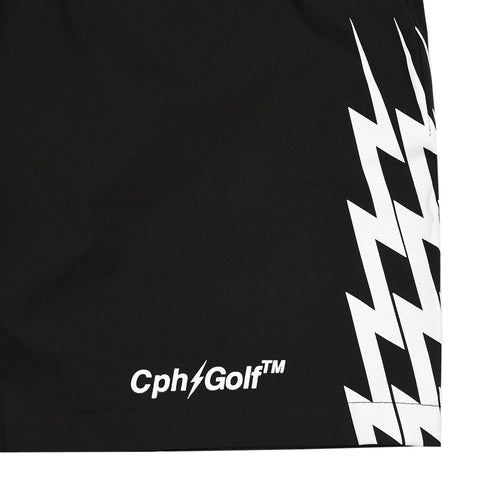 #THUNDER STRIPES ADJUSTABLE SHORTS