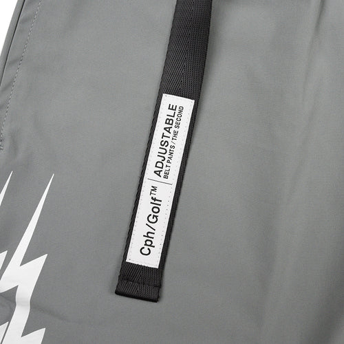 #THUNDER STRIPES ADJUSTABLE SHORTS