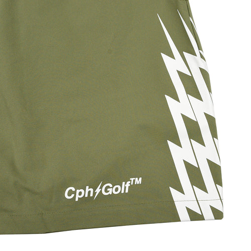 #THUNDER STRIPES ADJUSTABLE SHORTS