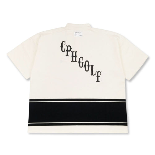 #HENRY NECK BIG STRIPE POLO