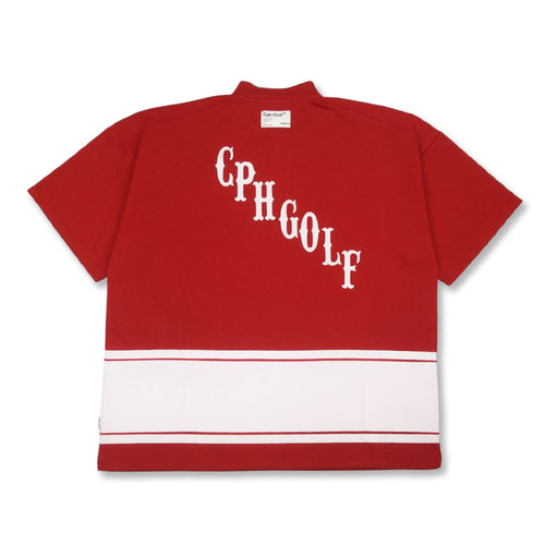 #HENRY NECK BIG STRIPE POLO