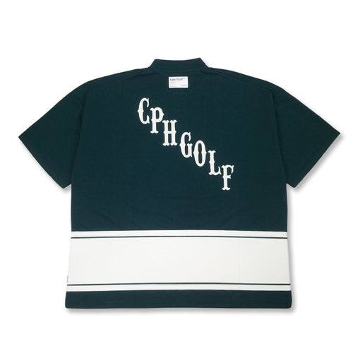 #HENRY NECK BIG STRIPE POLO