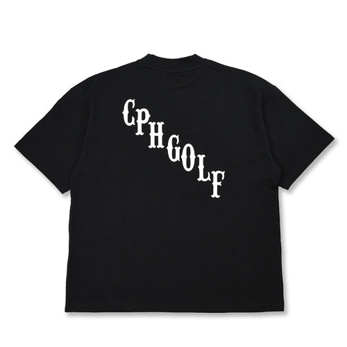 #HALF MOCK NECK CLASSIC LOGO TEE