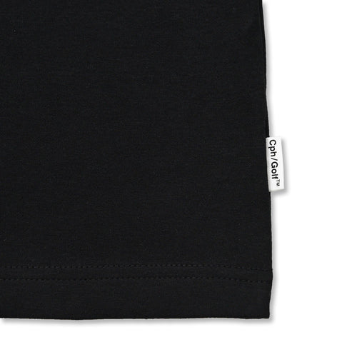 #HALF MOCK NECK CLASSIC LOGO TEE