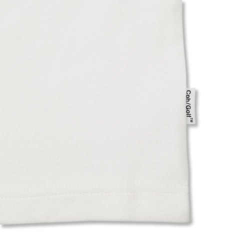 #HALF MOCK NECK CLASSIC LOGO TEE