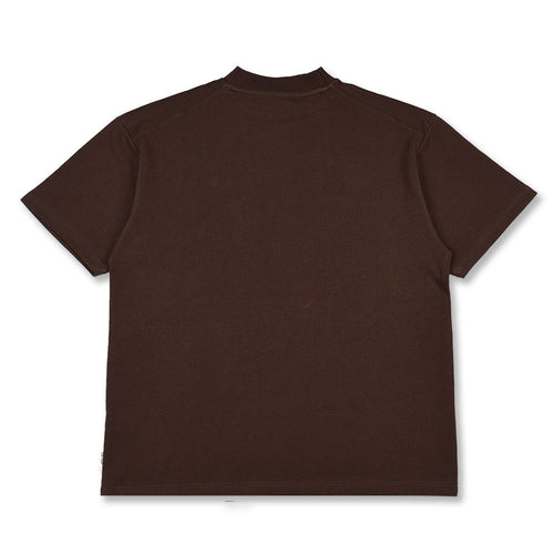 #GENTLEMAN HALF MOCK NECK TEE