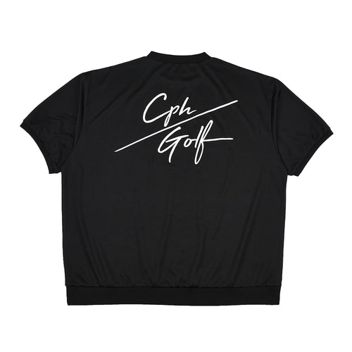 #SLASH LOGO MESH S/S PULLOVER