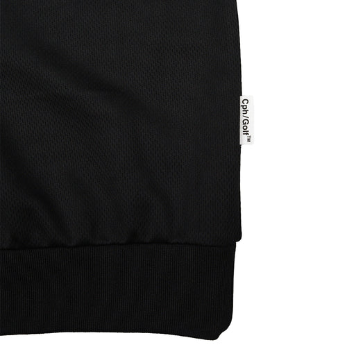 #SLASH LOGO MESH S/S PULLOVER