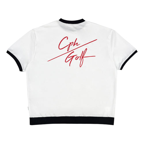 #SLASH LOGO MESH S/S PULLOVER