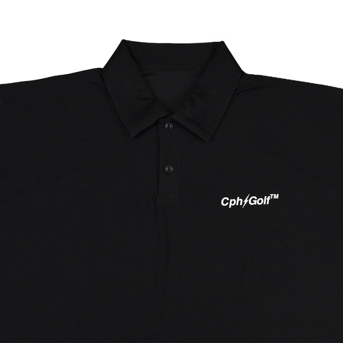 #THUNDER STRIPES SIDE MESH POLO