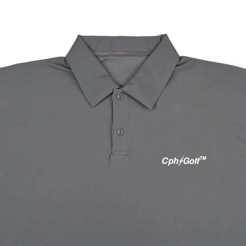 #THUNDER STRIPES SIDE MESH POLO