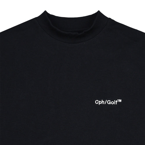#Cph/Golf™ LOGO HALF MOCK NECK TEE
