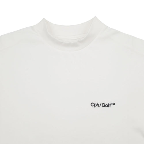 #Cph/Golf™ LOGO HALF MOCK NECK TEE