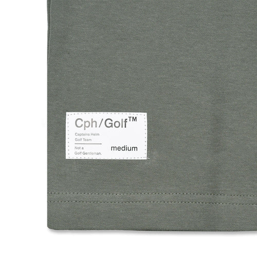 #Cph/Golf™ LOGO HALF MOCK NECK TEE
