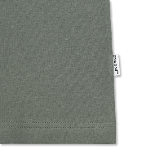#Cph/Golf™ LOGO HALF MOCK NECK TEE