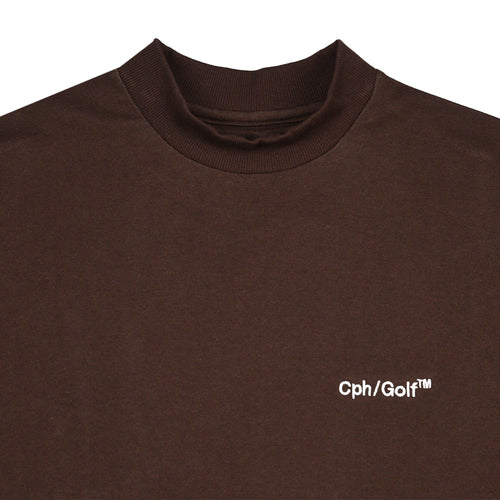 #Cph/Golf™ LOGO HALF MOCK NECK TEE