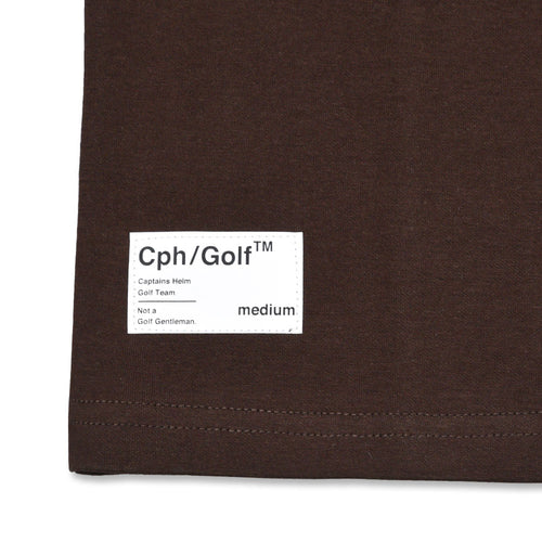 #Cph/Golf™ LOGO HALF MOCK NECK TEE