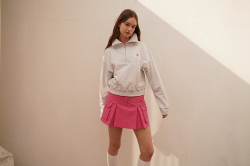 5HR ZIP-UP BACK POINT SWEAT