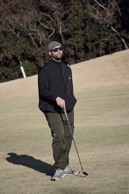 AS2OV×Cph/Golf #DETACHABLE VEST NO COLLAR JACKET