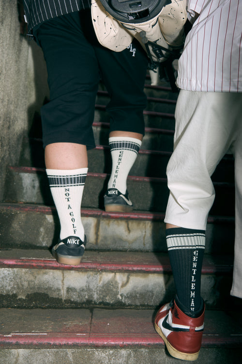 #SEMI LONG 2PC GENTLEMAN SOCKS