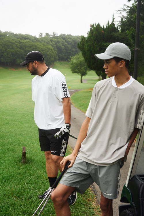 #THUNDER STRIPES ADJUSTABLE SHORTS