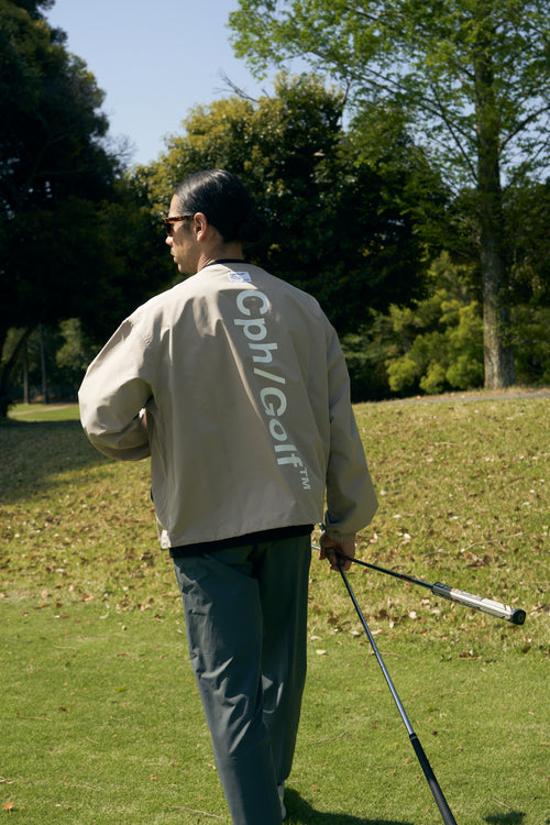 #Cph/Golf™ LOGO NO COLLAR JACKET