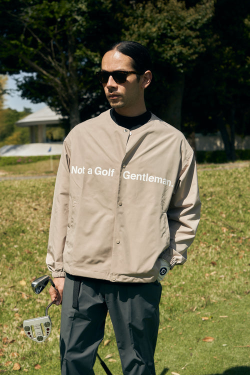 #Cph/Golf™ LOGO NO COLLAR JACKET