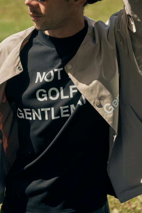 #GENTLEMAN HALF MOCK NECK TEE