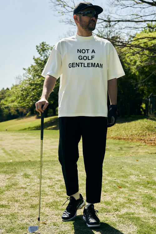 #GENTLEMAN HALF MOCK NECK TEE