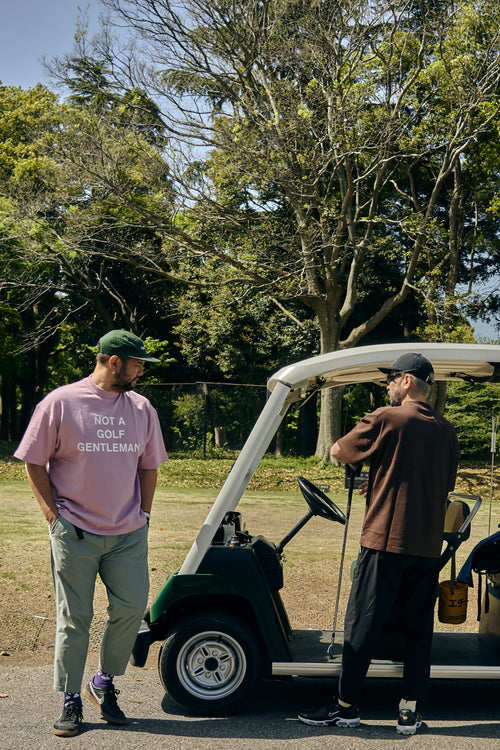 #Cph/Golf™ LOGO HALF MOCK NECK TEE